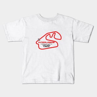 Interlagos Brazil Track Graphic Kids T-Shirt